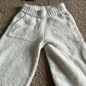 Athleta cream sweater pants